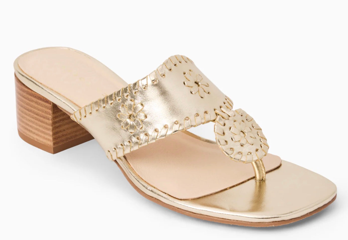 Jack Rogers City Sandal Metallic Platinum 1312131HL01