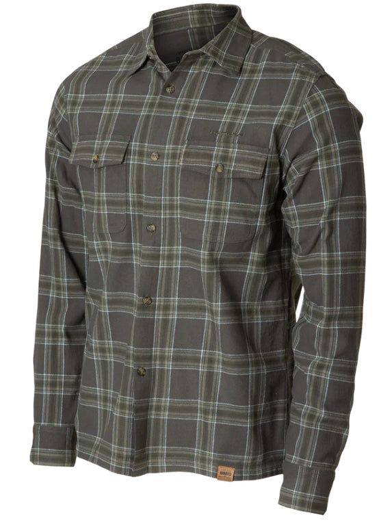 Banded Everglades Flannel Shirt