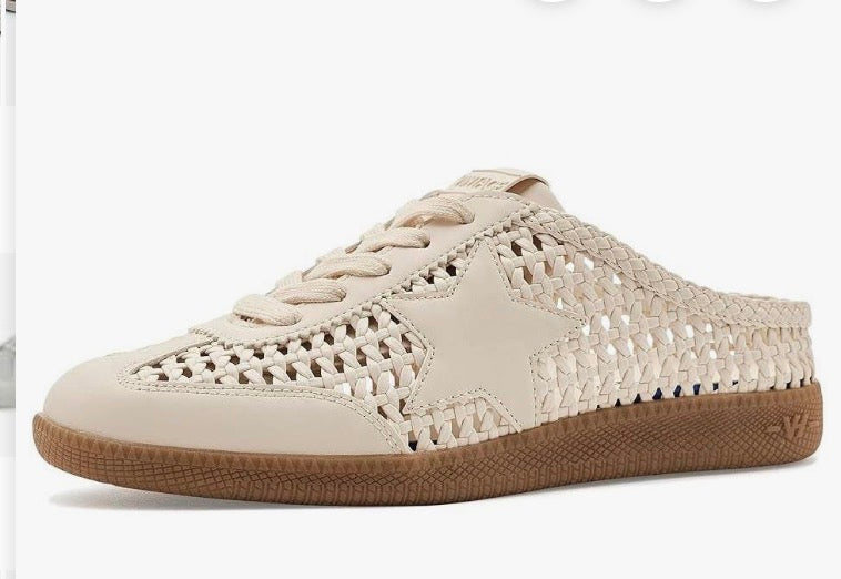 Vintage Havana Woven Nude Slip On Low Top