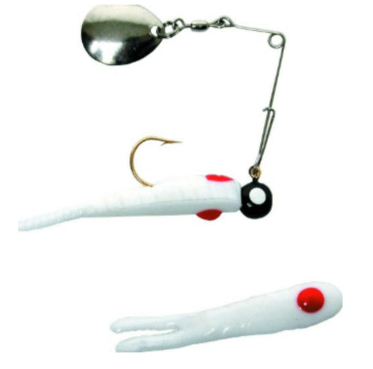 Betts 021GR-35N 1/32 Grub-1/32 B-Spin White/Red 490442
