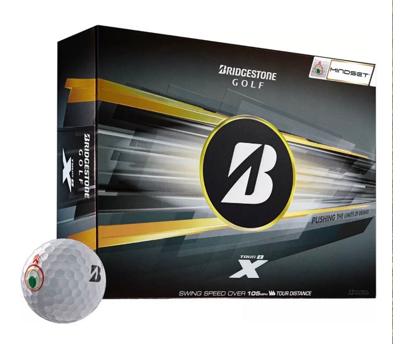 Bridgestone Golf 2026 Tour B X White Mindset Dz