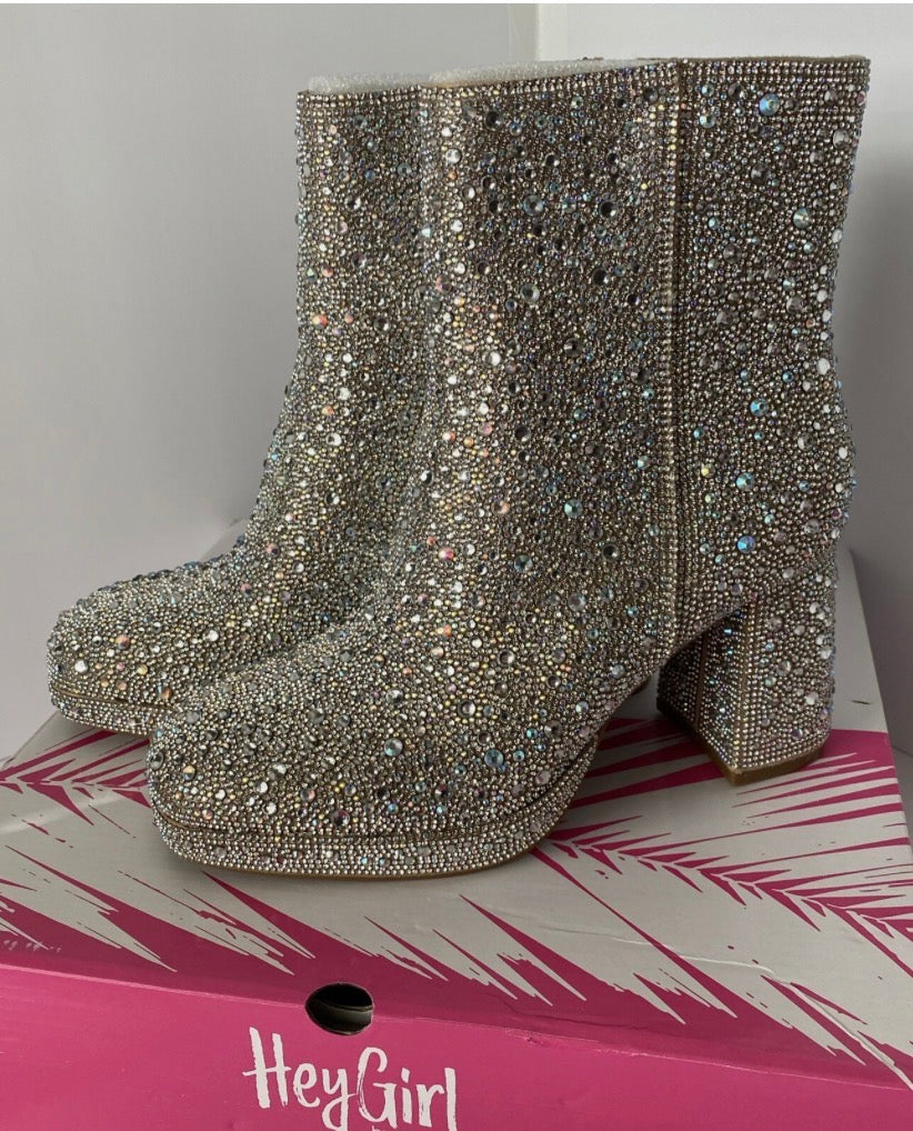 Corkys Bussin Clear Rhinestones