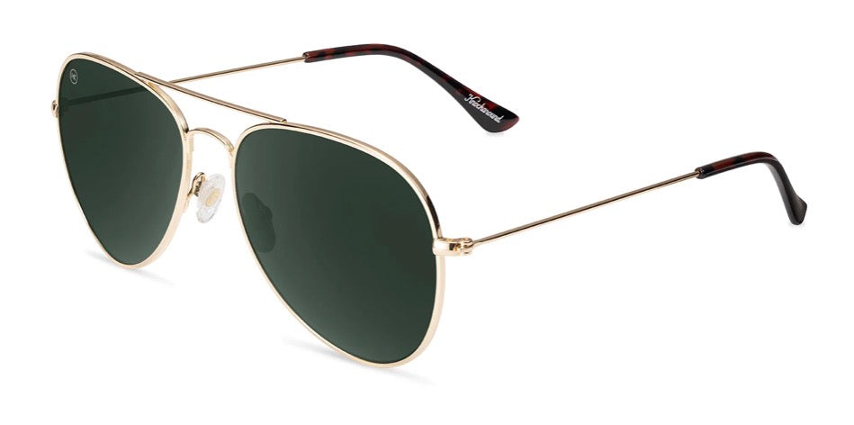 Knockaround Gold/Aviator Green Mile Highs