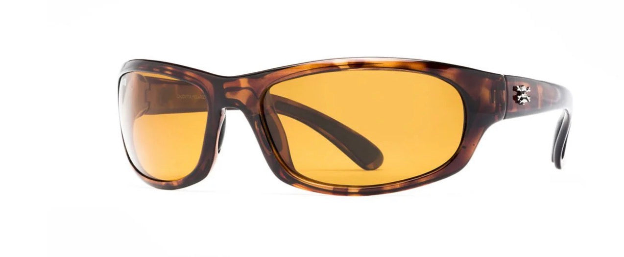 Calcutta Horseshoe Sunglasses tortoise frame amber lens