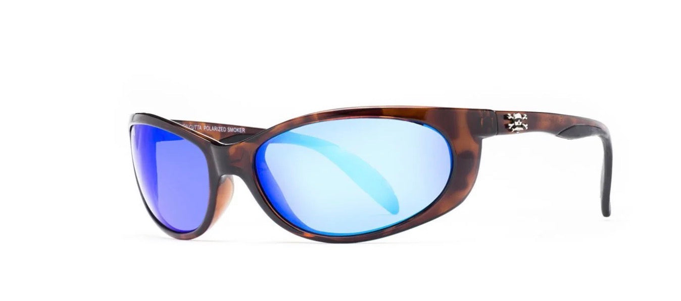 Calcutta Nantucket Sunglasses Tortoise blue mirror