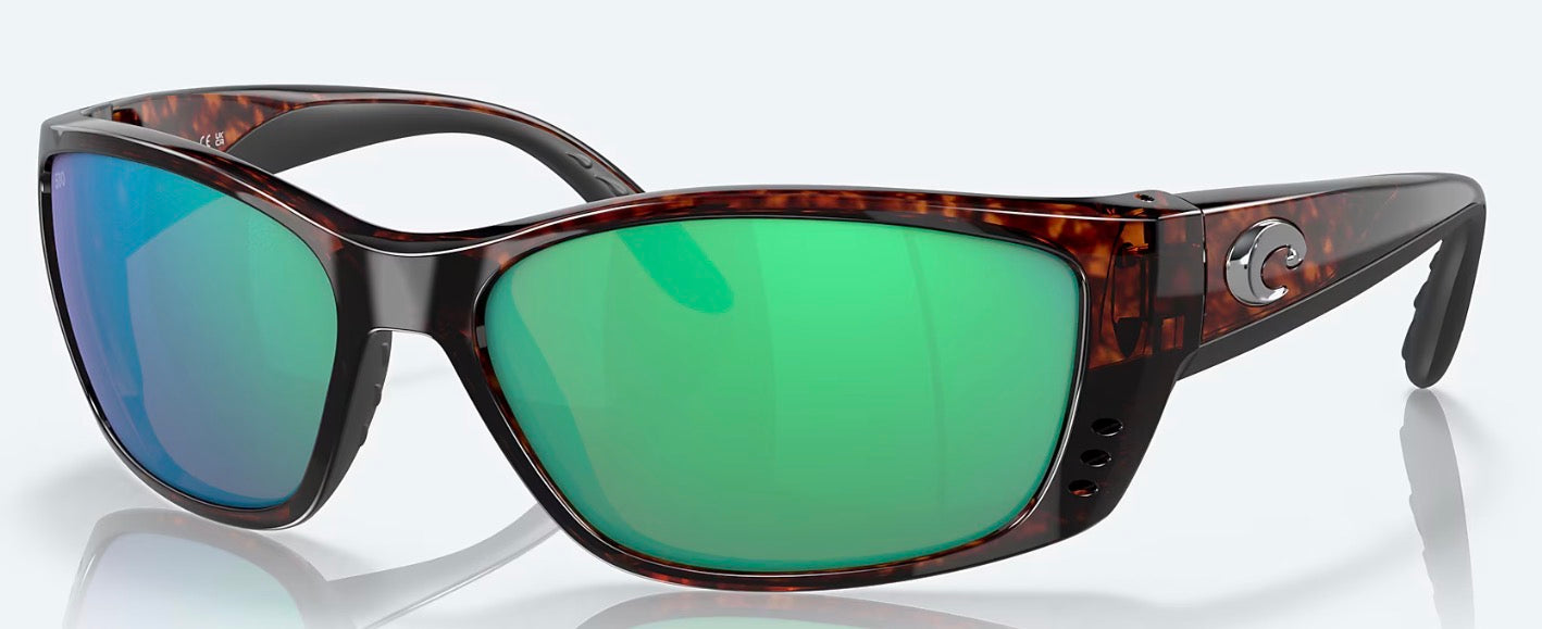 Costa Del Mar FISCH 10 Tortoise W/ Green Mirror 905415