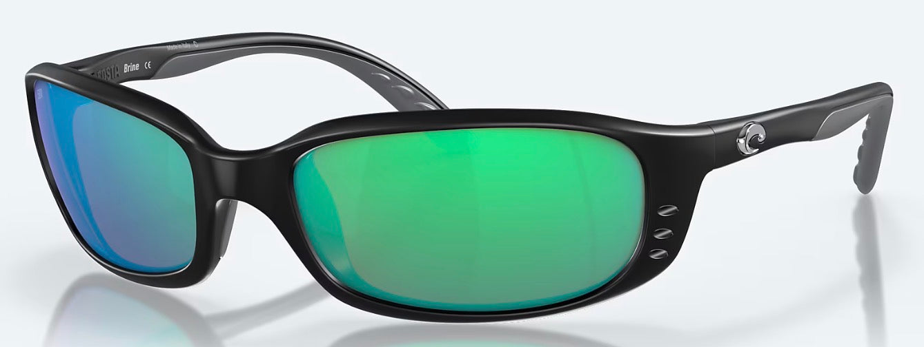 Costa Del Mar Brine 11 Matte Black W/ Green Mirror 901716