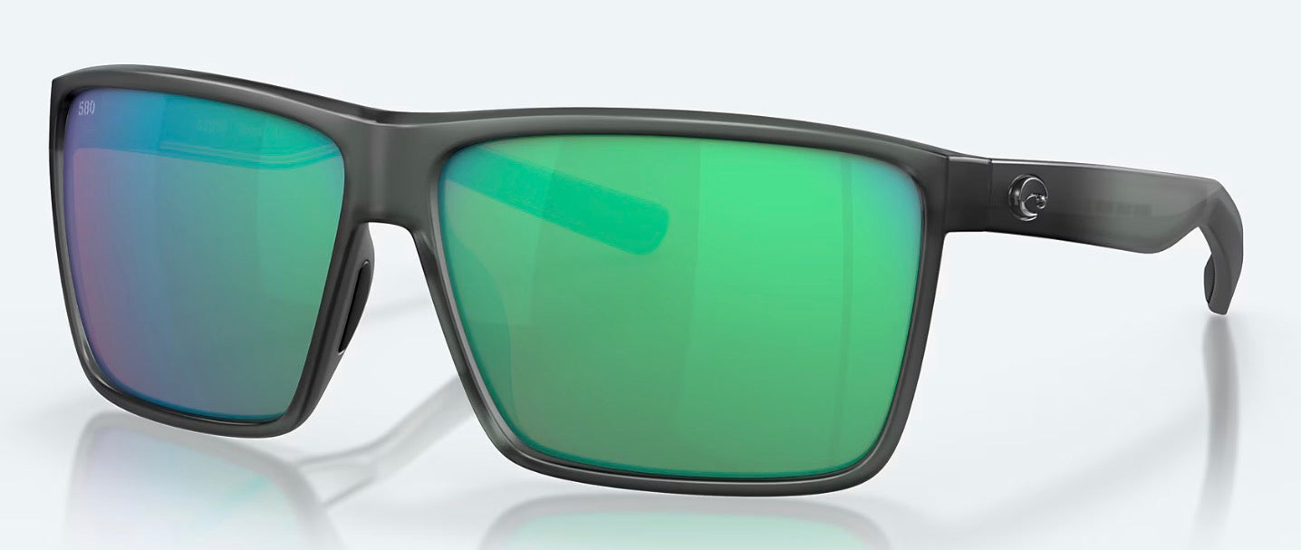 Costa Del Mar Rincon 156 Matte Smoke Crystal W/ Green Mirror 901801
