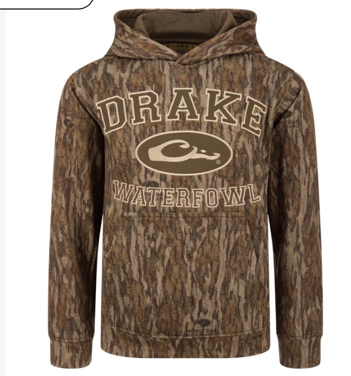 Drake Youth Performance Hoodie DW0237-YTH Bottomland