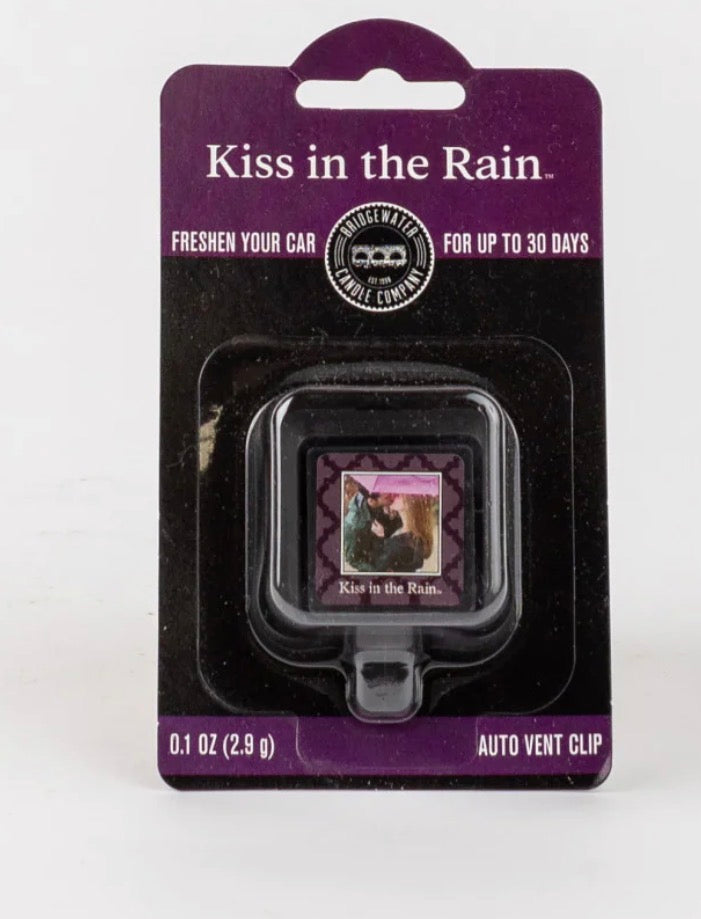 Bridgewater Auto Vent Kiss in the rain