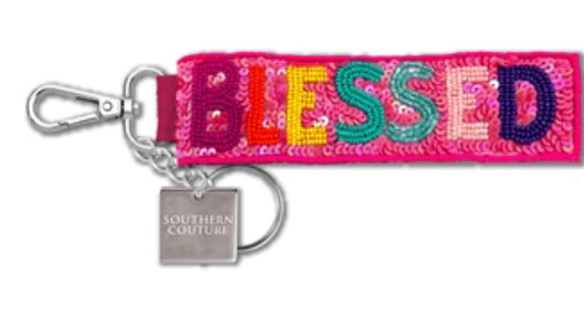 SC Beaded Keychain