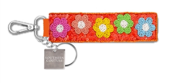 SC Beaded Keychain