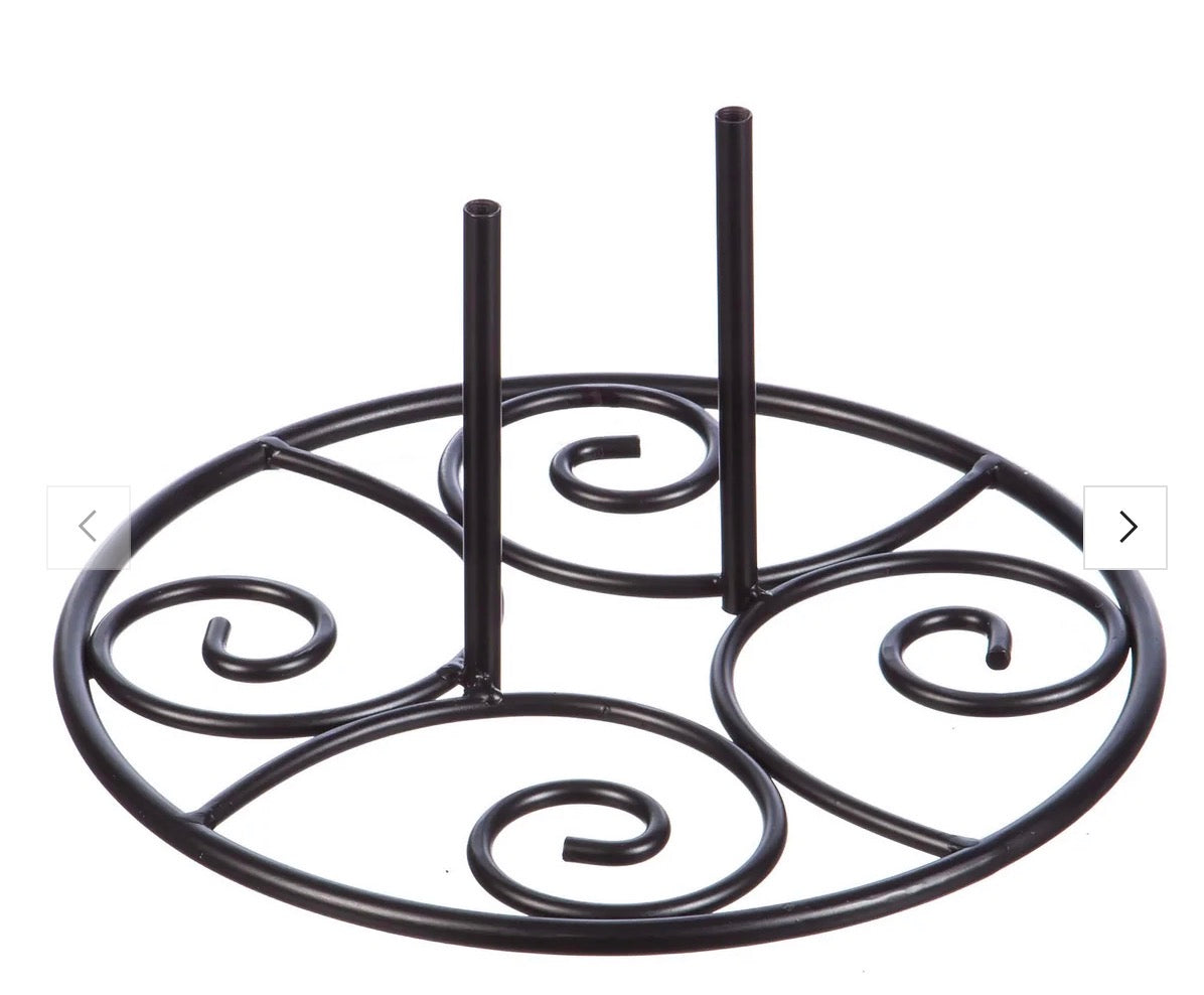 Evergreen Elegant Swirl Stand Base