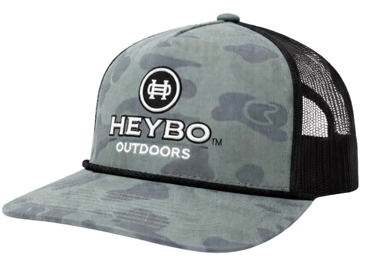 Heybo Oceanside 5 Panel Gen Green Camo/Black