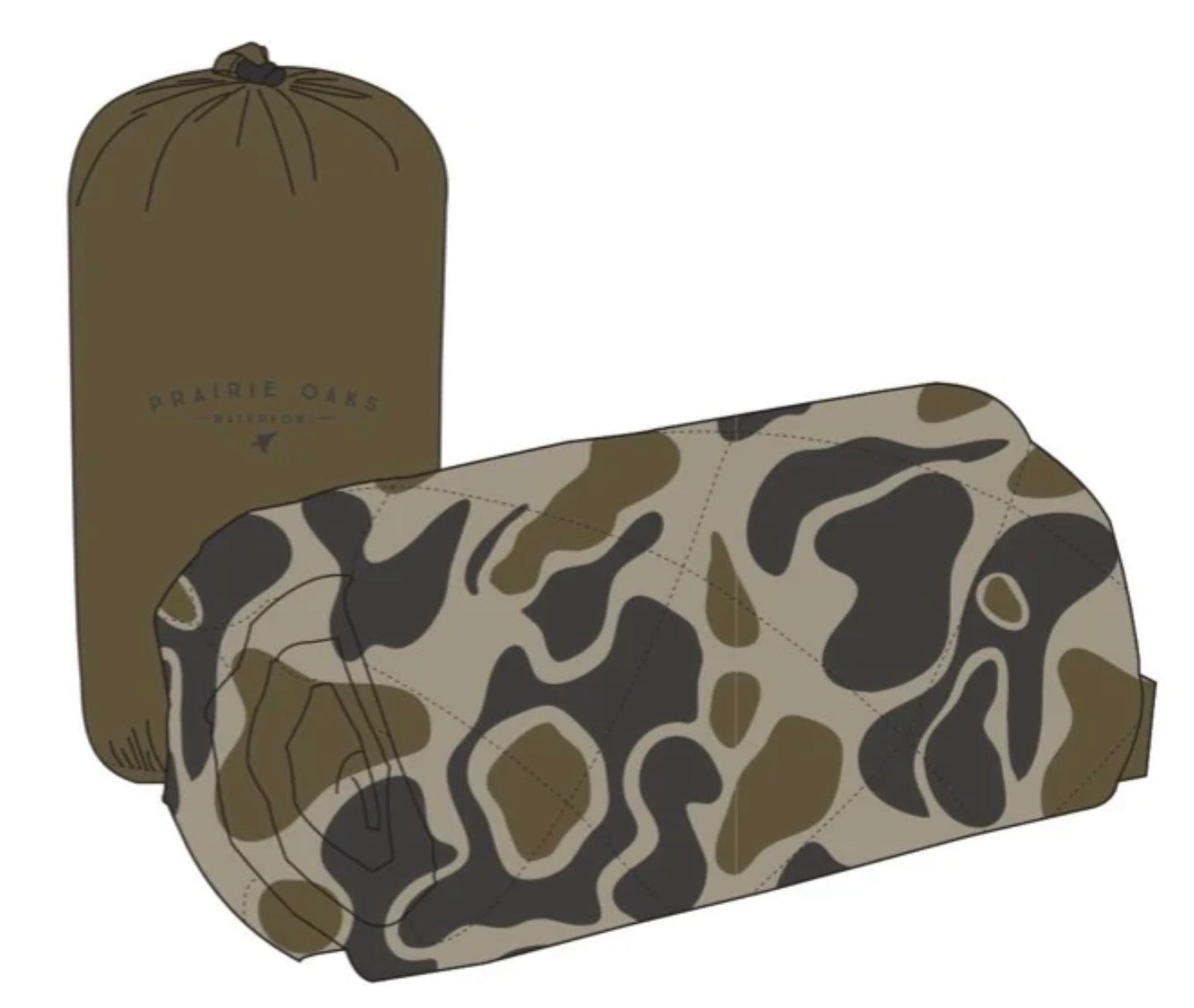 Prairie Oak Quilted Blanket Traditions Camo