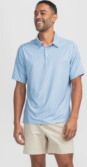 Southern Shirt Company Par Fore Printed Polo Hole In One