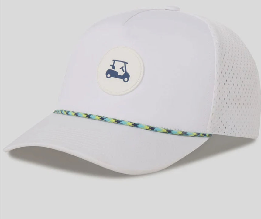 Southern Shirt Peak Performance Snapback Bright White