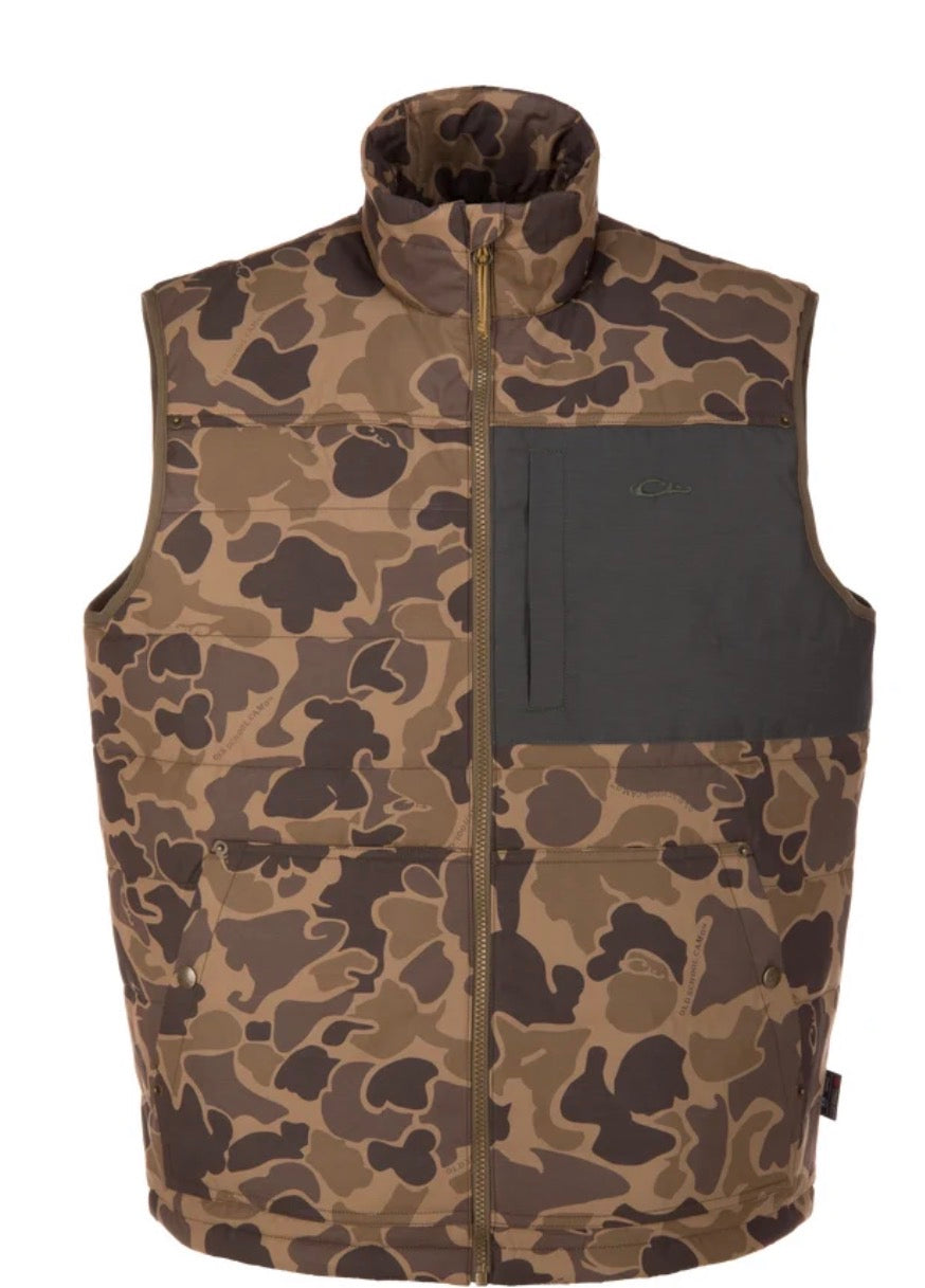 Drake Delta Featherless Down Vest OS Sport