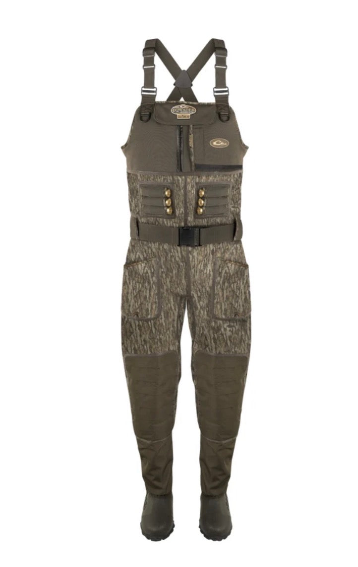 Drake Buckshot Eqwader 1600 Neoprene Wader 3.0 Bottomland Regu
