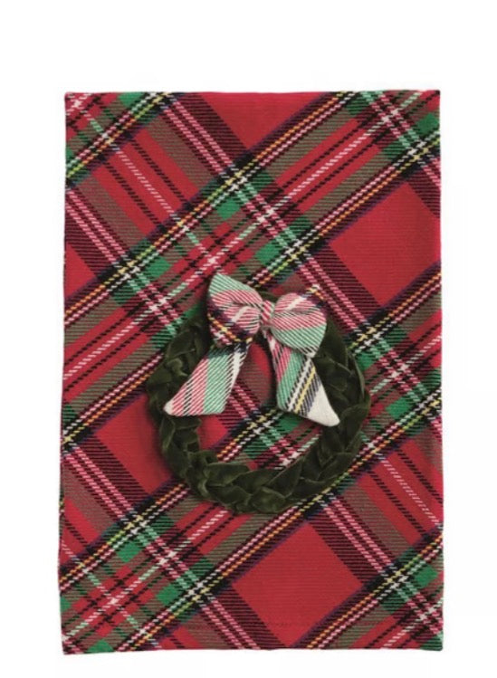 Mudpie Wreath Velvet Icon Towel