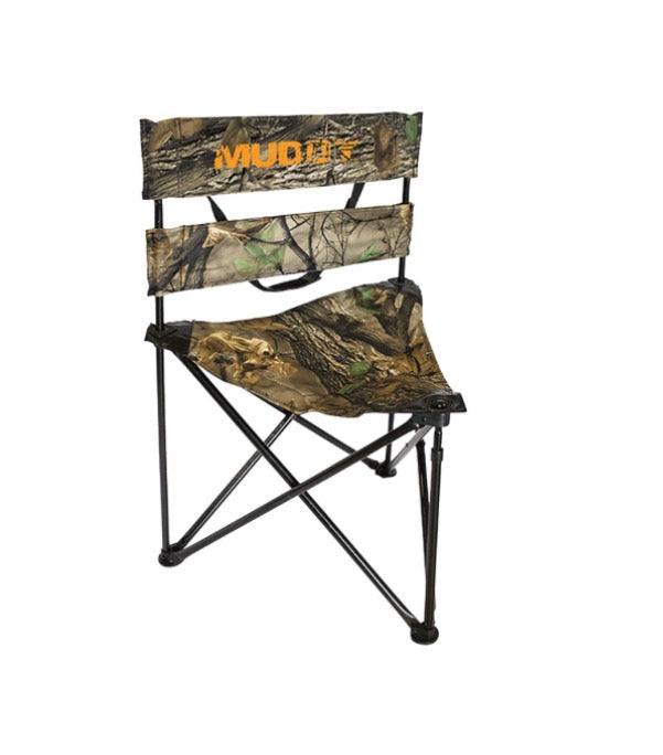 Muddy MUDMGS300 Folding Tripod Ground Seat Camo