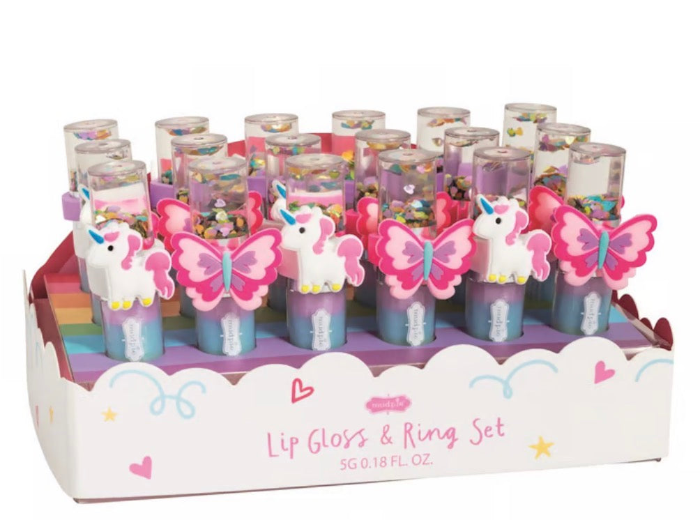 Mudpie Lip Gloss & Ring Sets