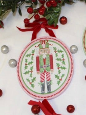 Nutcracker Oval Ornaments