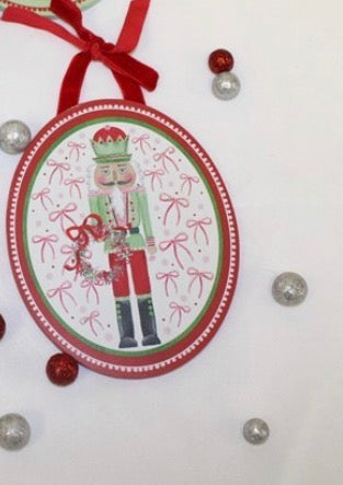 Nutcracker Oval Ornaments