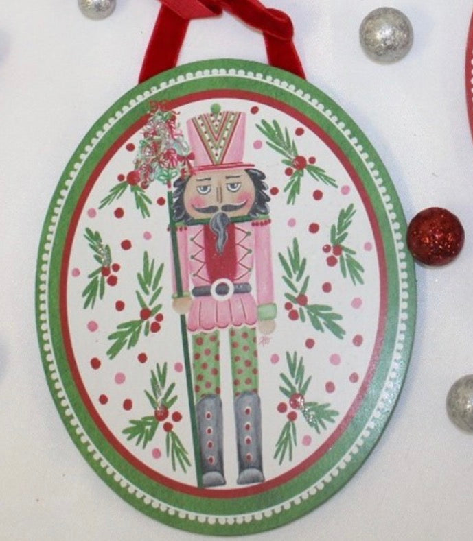 Nutcracker Oval Ornaments