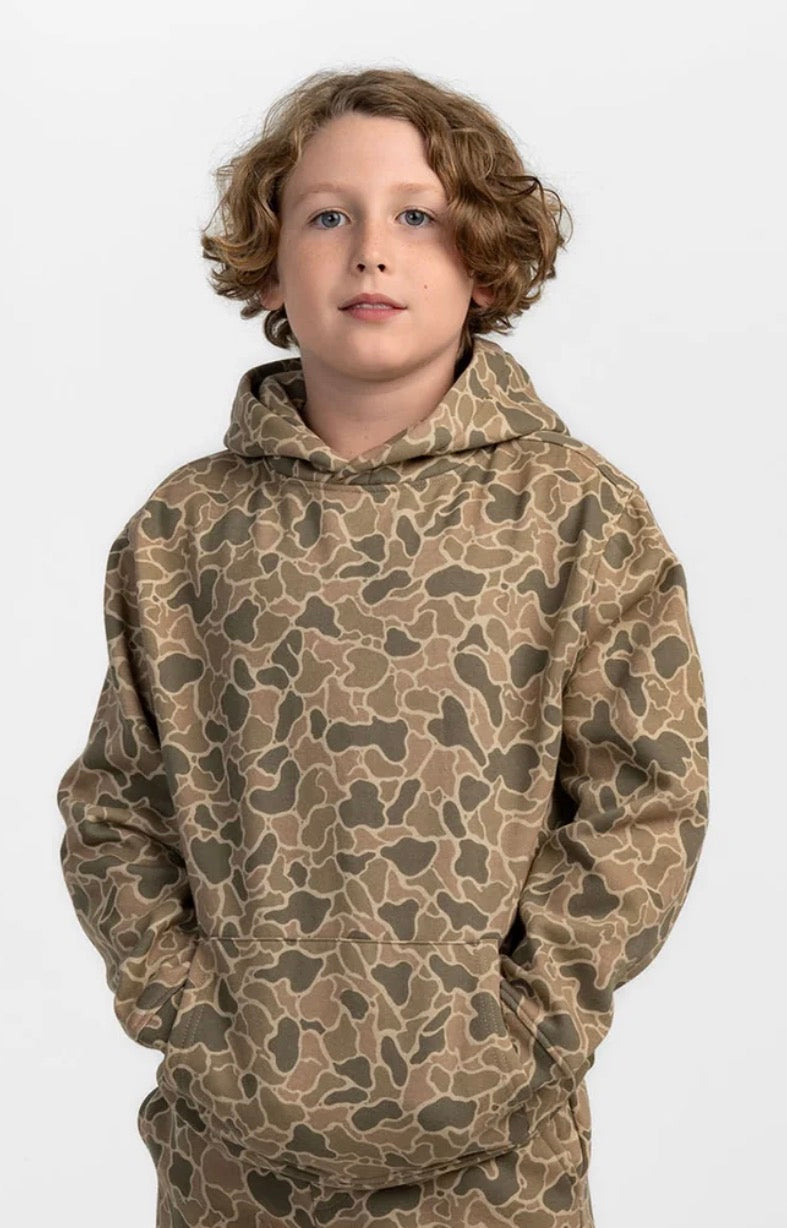 Southern Shirt Co Youth Campfire Hoodie Deer Camo