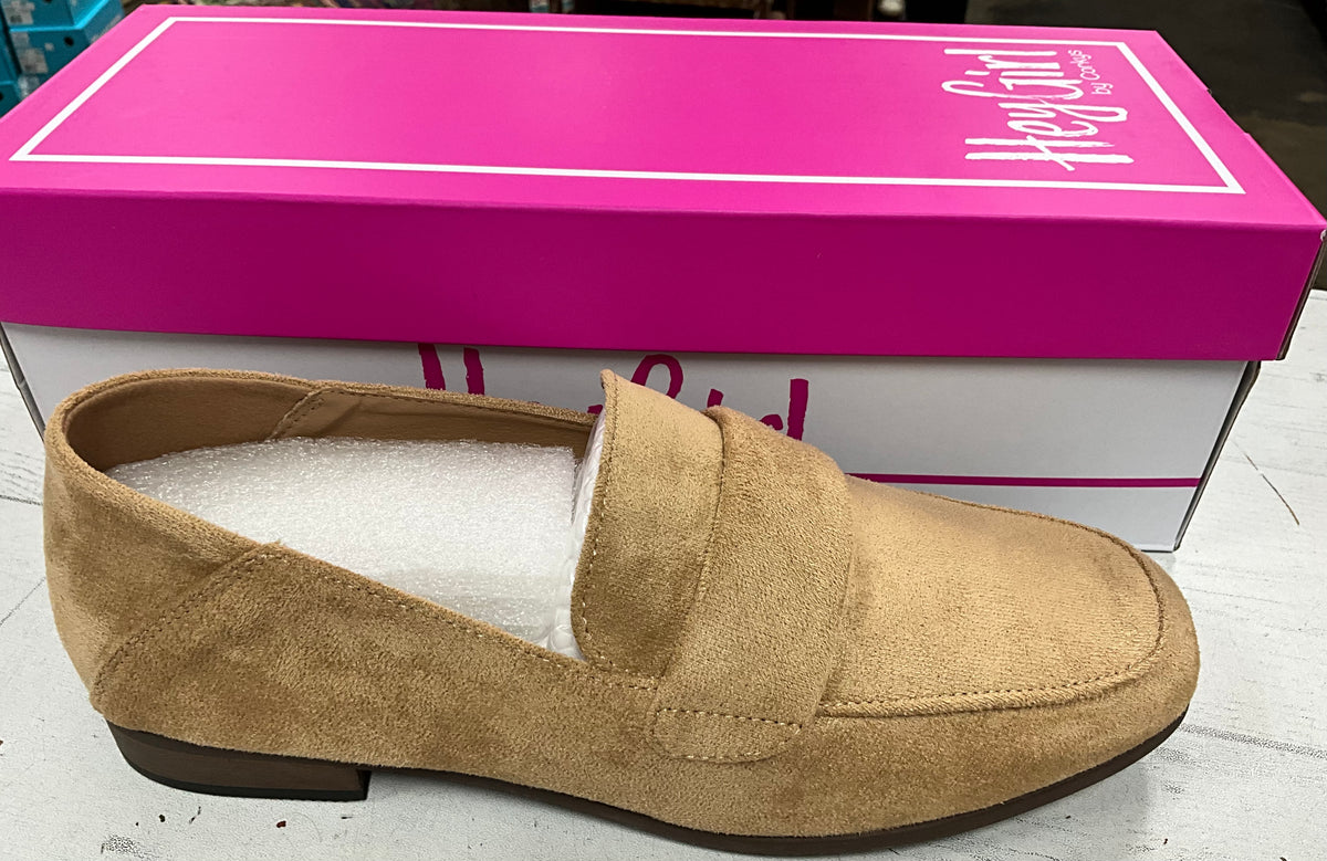 Corkys She’s A Keeper Camel Faux Suede