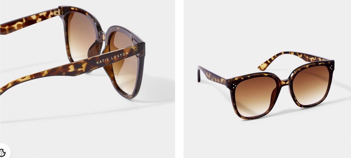 Katie Loxton Savannah Sunglasses Brown Tortoiseshell