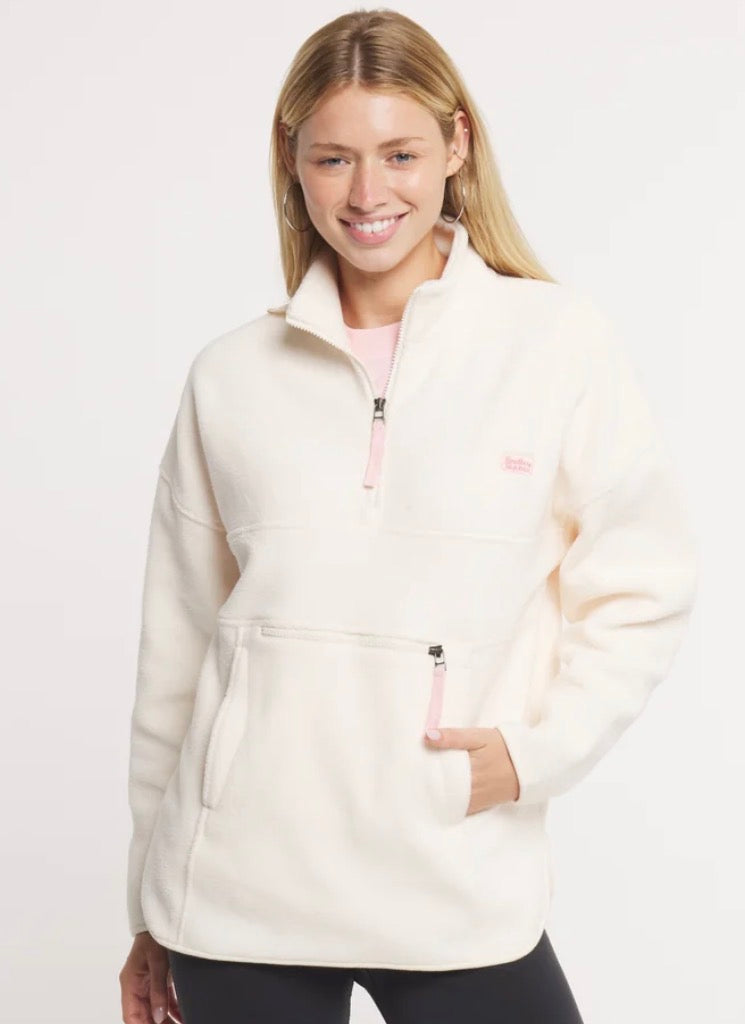 Southern Marsh Ashton Marsupial Fleece Pullover - Oatmeal