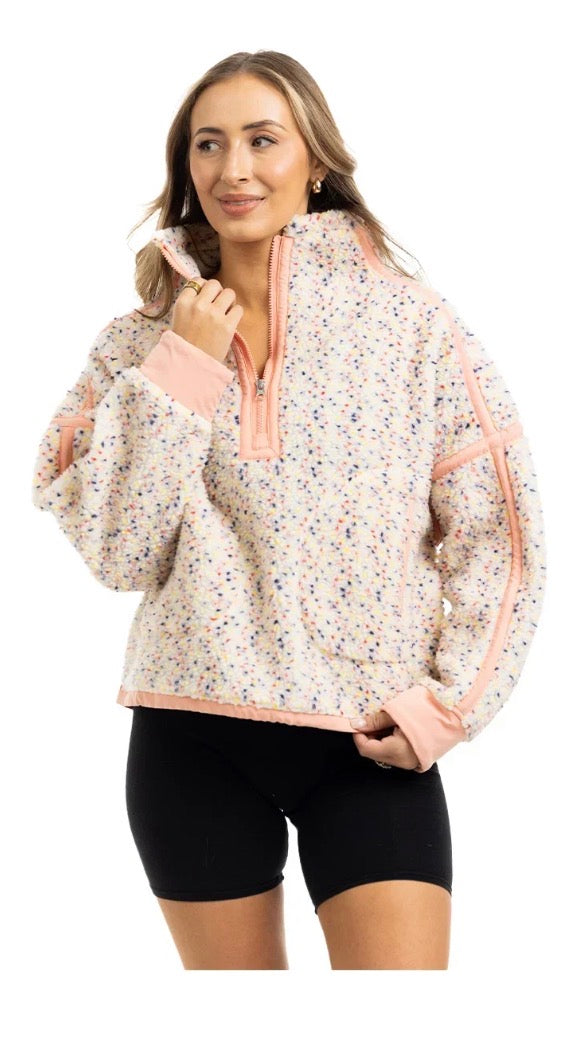 Katydid CONFETTI PRINT WOMEN'S PULLOVER
