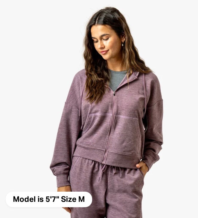 Aftco Coastal layer FZ HD Mauve Heather