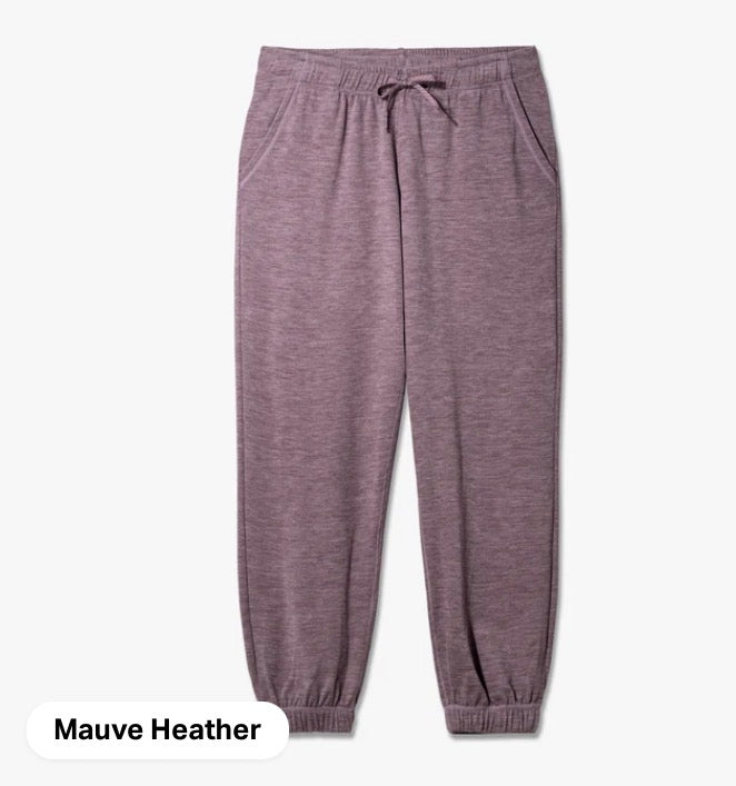 Aftco Coastal Layer Jogger Mauve Heather