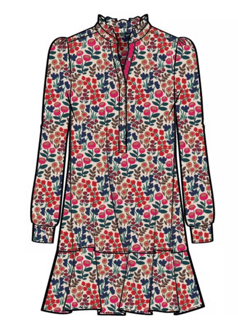 Mary Square Margot Orchard Path Sand Dress
