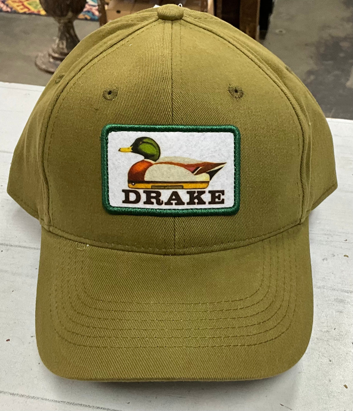 Drake Decoy Dad Cap Olive