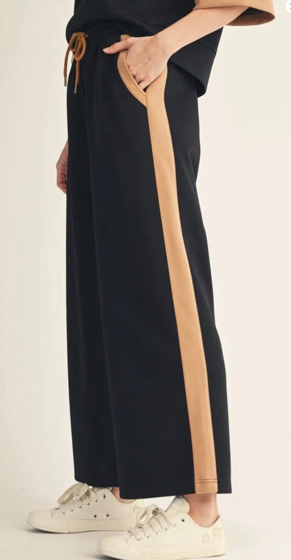Jodifl Black and Tan Pant
