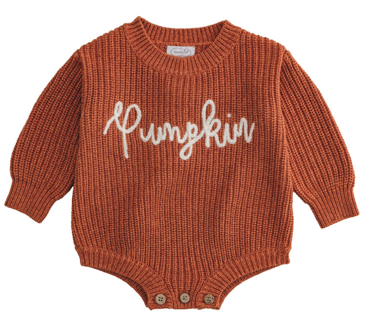 Mudpie Pumpkin Sweater Bubble