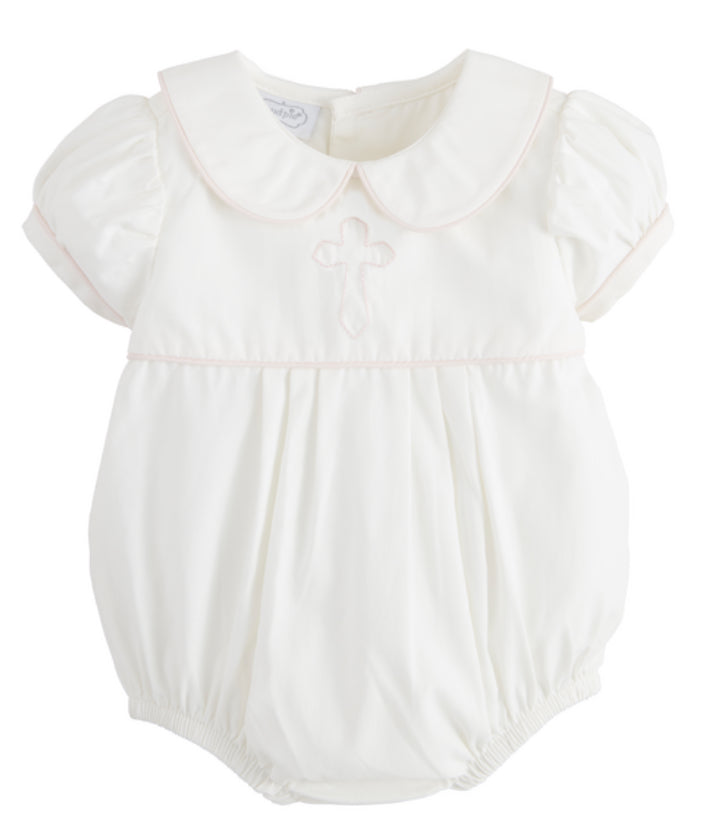 Mudpie Girl Cross Poplin Bubble