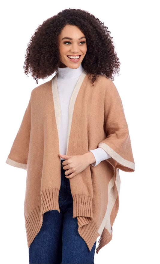 Mudpie Bringham Reversible Poncho