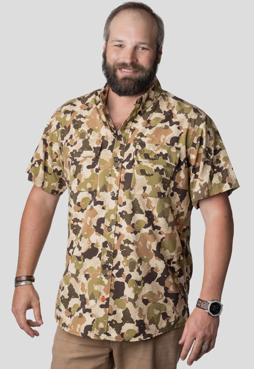 Duck Camp S/S Lightweight Shirt Wetland SW100-304