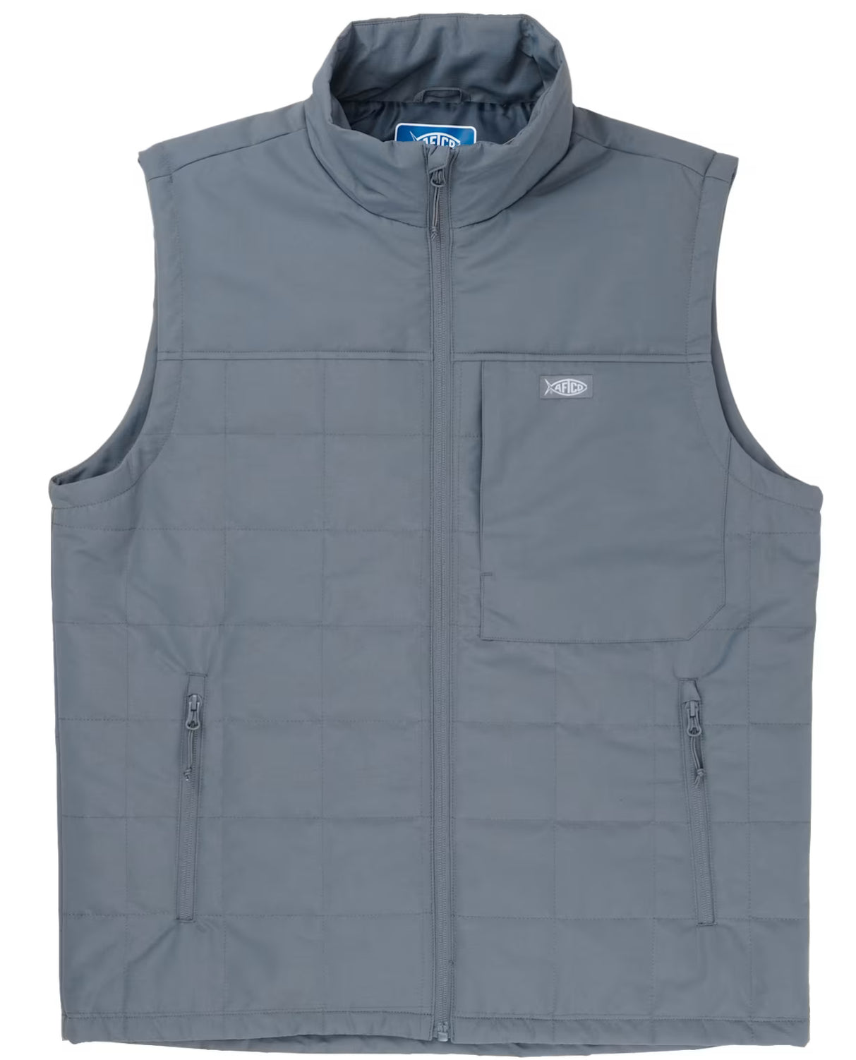 Aftco Crosswind Puff Vest Charcoal Men’s MJ58