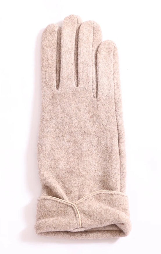 Top It Off Evette Glove Camel