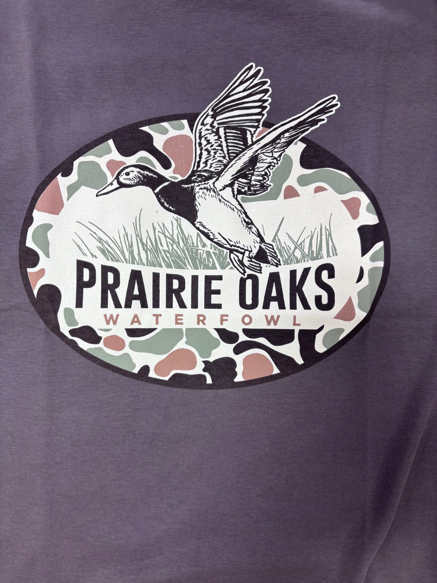 Prairie Oak Duck Camo S/S Tee Shirt