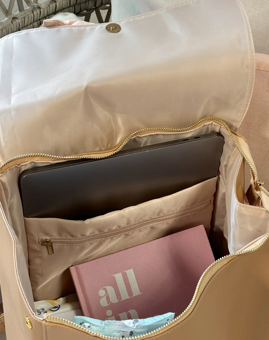 Jadelynn Brooke Backpack Rainbow - Latte