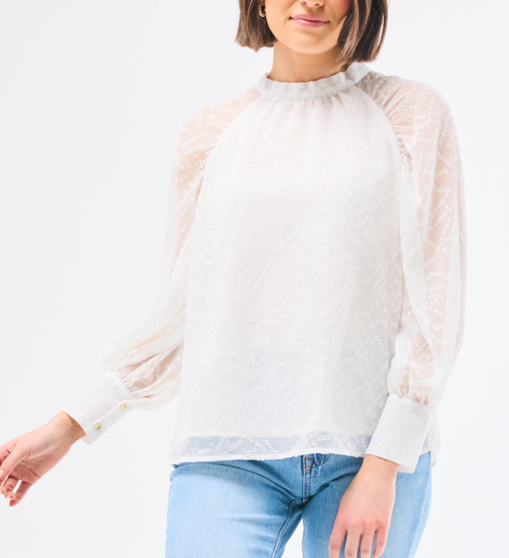 Mary Square Top Veronica Marshmallow