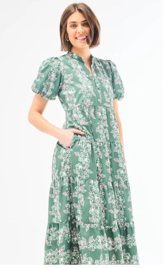 Mary Square Dress Kingsley Secret Garden