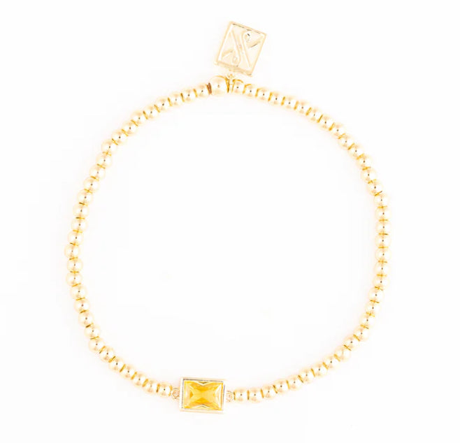 Michelle McDowell Bracelet Colby Birthstone